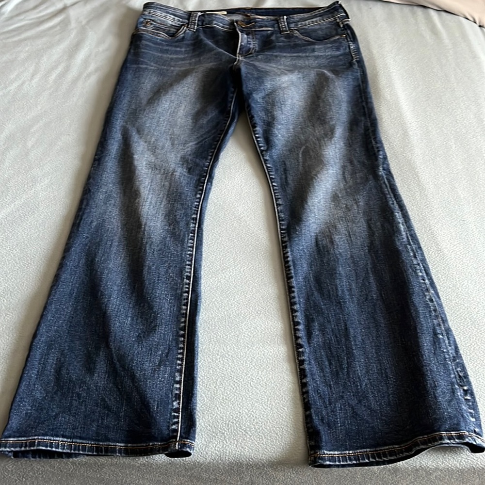 Kut from the Kloth Natalie High Rise Bootcut Jeans , 14 short